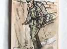 Британець малював карикатури про життя в армії