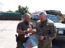 Дмитрий Ярош встретился с командующим операции Объединенных сил Сергеем Наевым