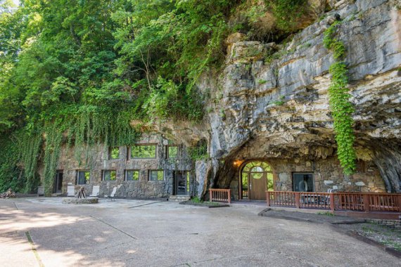 Отель Beckham Creek Cave Хоуса строили в пещере четыре года