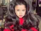 5-летняя девочка покорила сеть фотографиями своего роскошного волос