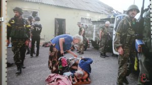 Местные жители помогали и получали помощь от военных