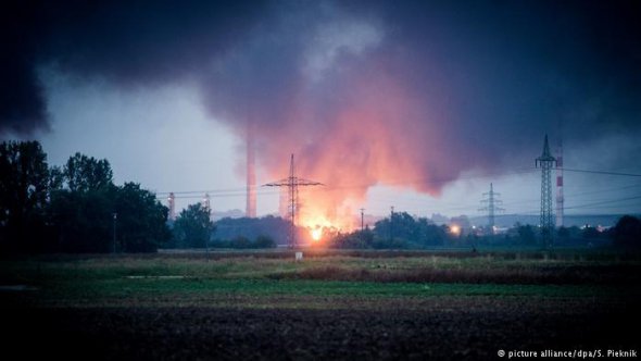 У Німеччині сталась пожежа на заводі