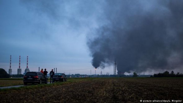 У Німеччині сталась пожежа на заводі