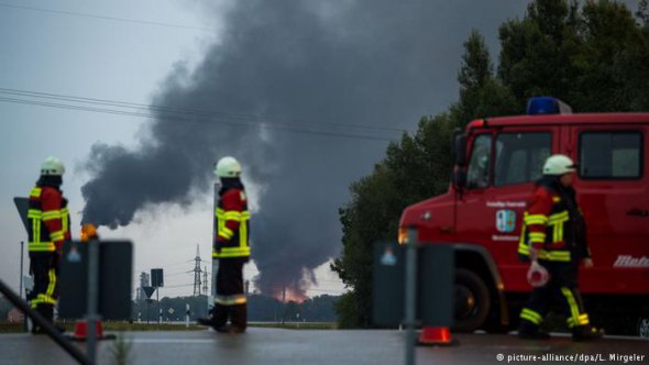 У Німеччині сталась пожежа на заводі