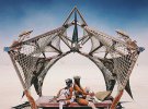 На фестивале Burning Man можно увидеть неимоверные произведения современного искусства