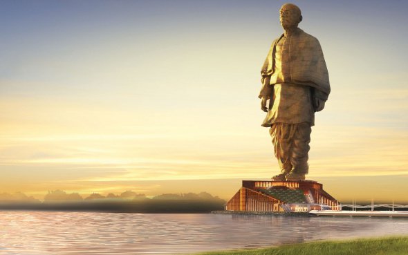 Рисунок с изображением самой большой статуи в мире