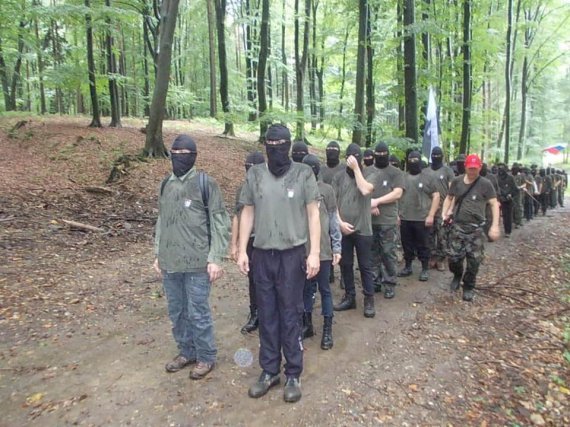 Серед членів "Штрийської варти" є учасники війни на Донбасі