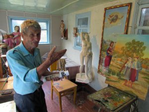 Украинцы подарили скульптору путешествие в Грецию