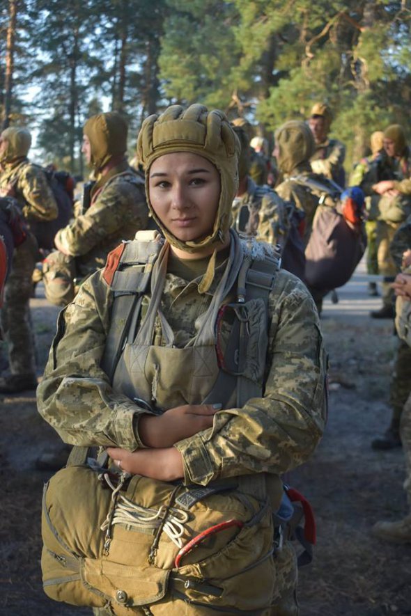 Лейтенантка Ирина Галушкина пополнила ряды элитных войск Вооруженных Сил Украины