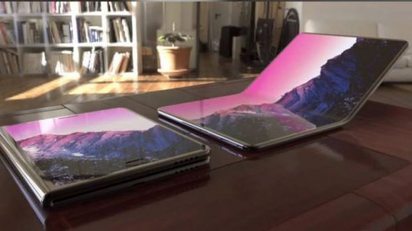 Прототип гнучкого Samsung Galaxy X