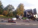 Авария произошла в Ленинградской области