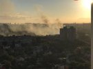 Пожежа в Шевченківському районі Києва. Фото: Dtp.kiev.ua
