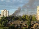 Пожар в Шевченковском районе Киева. Фото: Dtp.kiev.ua