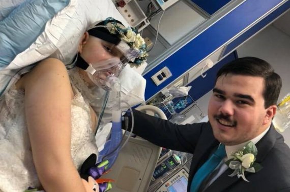 Больная раком девушка вышла замуж за 3 дня до смерти