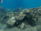 Металлический мусор сфотографировали у острова Тасос