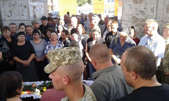 У Києві 22 вересня попрощалися із загиблим старшим сержантом 72-ї ОМБр 35-річним Володимиром Матвієнком