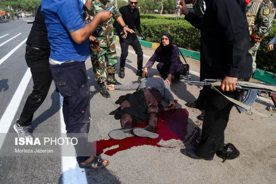 В результате расстрела парада в Иране погибли более 20 человек. Фото: ISHA PHOTO