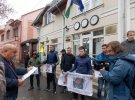 Мітингуючі вимагали припинити діяльність угорського консульства в Берегові