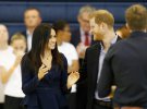 Меган Маркл и принц Гарри посетили спортивное мероприятие