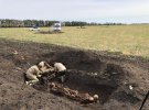Через сімдесят років на Барвінківщині перепоховали загиблих у Другій світовій війні.