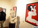 У Львові відкрили виставку "Еротика куртуазна та іронічна в графіці та живописі" Ігоря Щурова та Йоханана Петровського-Штерна.