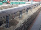 Реконструкция 14 пути на Центральном железнодорожном вокзале в Киеве