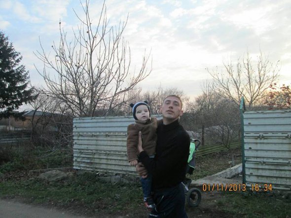 Олександр Яроцький з сином
