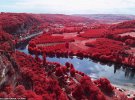 Панорама региона Дордонь, снятая фотографом в юго-западной Франции