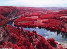 Панорама регіону Дордонь, знята фотографом у південно-західній Франції