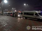 15 маршруток не выехали в Киев через порезанные колеса