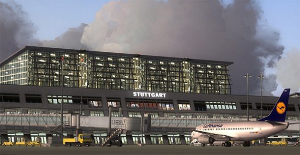 Батьки залишити п'ятирічну доньку в одному з найбільш жвавих аеропортів Німеччини в місті Штудгарт