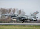 Истребитель F-16C польских Военно-воздушных сил