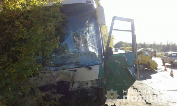 Біля Харкова сталась аварія