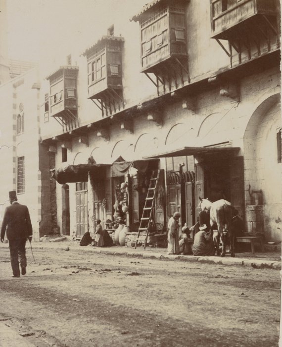 Улица в Каире, 1900-е годы