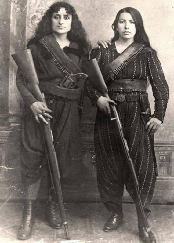 Армянки, которые участвовали в партизанском движении