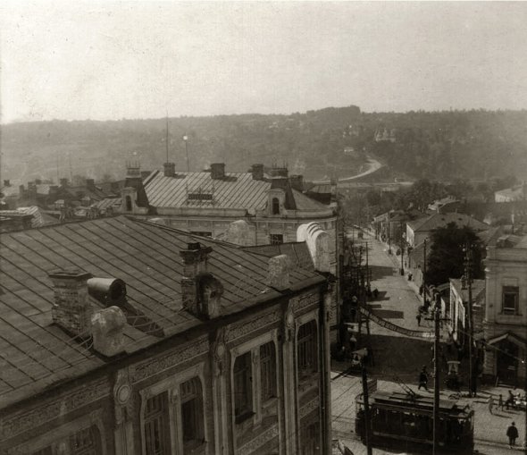 Вид з готелю “Савой” на місто. 1920-ті роки. Фото: вінницькі архіви