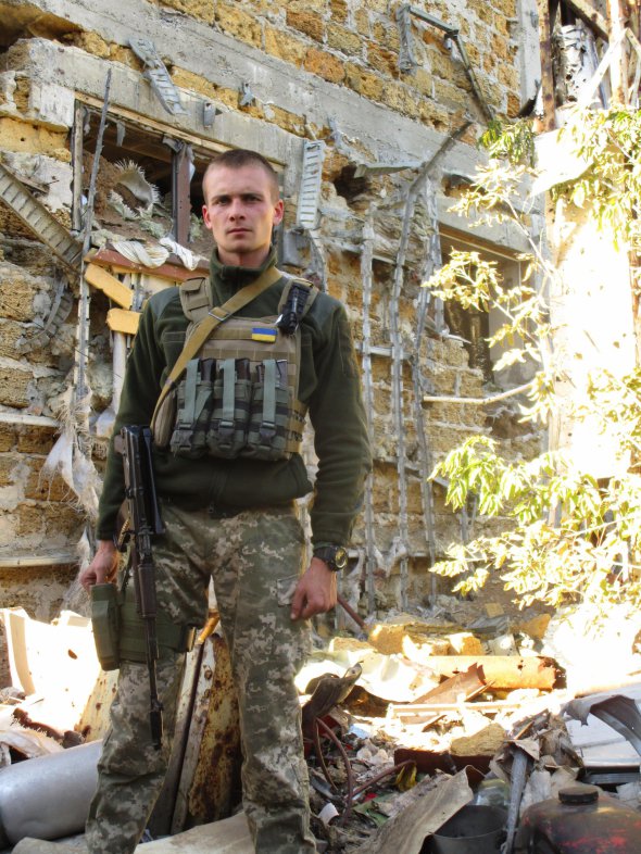 Максим Кислый - офицер Вооруженных сил Украины