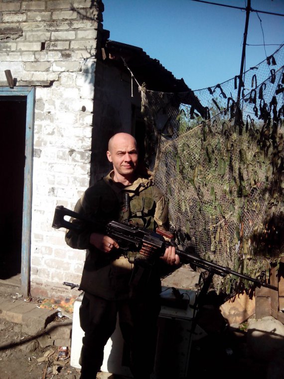 На Донбассе 6 октября ликвидировали боевика из России Виктора Берзина, прозвище Берсерк