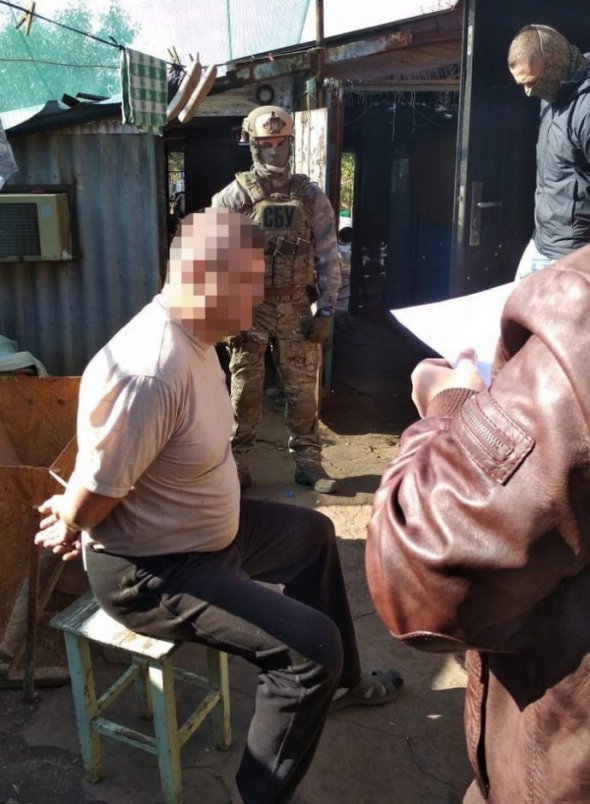 СБУ задержала боевика, который воевал на стороне террористов "ДНР". Фото: СБУ