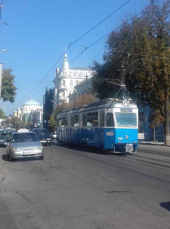 Рух вулицею Соборна у Вінниці обмежили для легкових авто