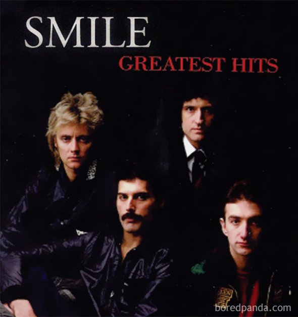 Легендарний рок-гурт  Queen раныше називали Smile