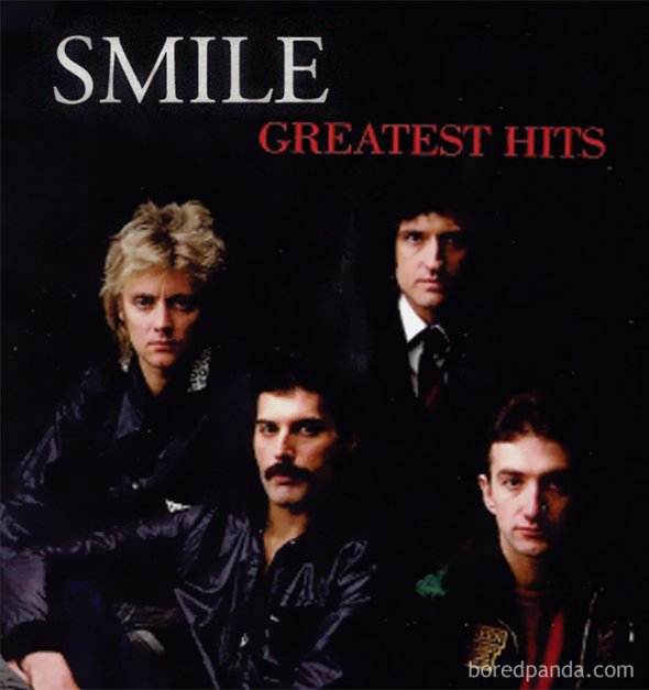 Легендарний рок-гурт Queen раныше називали Smile