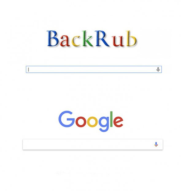 Спочатку Google був Backrub