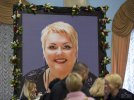 Церемония прощания прошла в Октябрьском дворце