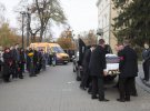 Церемония прощания прошла в Октябрьском дворце