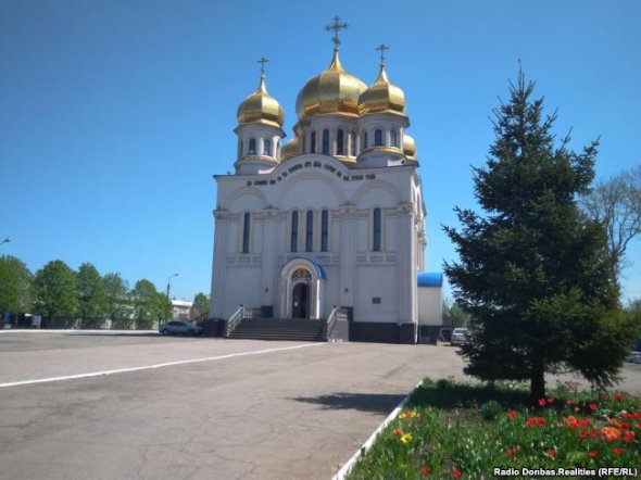 Свято-Покровський храм, який належить УПЦ МП, продовжує працювати в Донецьку