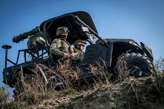 93-я бригада "Холодный Яр" получила вездеходы UTV для перевозки боевых модулей ПТРК "Стугна"