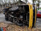 В оккупированной Макеевке перевернулся автобус. Пострадали пассажиры