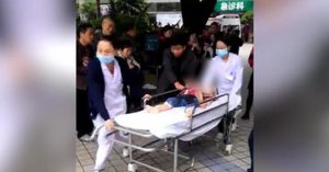 Китаянка кухонным ножом ранила 14 детей в садике Фото: news.mingpao.com
