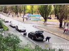На бульварі Кольцова у Києві   грабіжники викрали з автомобіля  сумку із 800 тис. грн